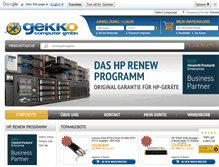 Tablet Screenshot of gekko-computer.de